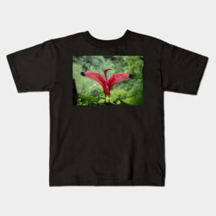 Scarlet Ibis Kids T-Shirt